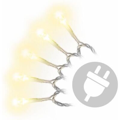 NEXOS Fényfüzér 200 LED Meleg fehér 18 m NEXOS Fényfüzér 200 LED Meleg fehér 18 m