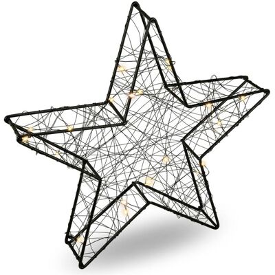 Nexos Karácsonyi csillag időzítővel - 25 LED meleg fehér Nexos Karácsonyi csillag időzítővel - 25 LED meleg fehér