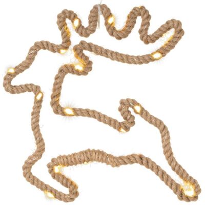 NEXOS Karácsonyi dísz rénszarvas 20 LED meleg fehér NEXOS Karácsonyi dísz rénszarvas 20 LED meleg fehér