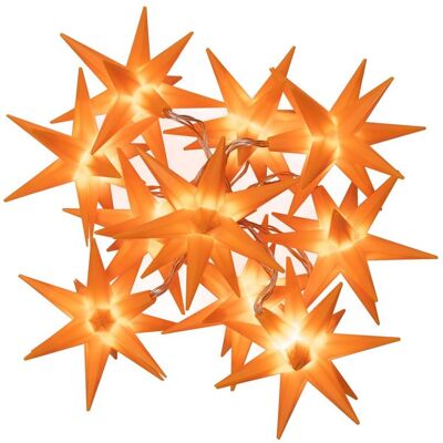 Nexos Karácsonyi LED csillagok narancssárga10 LED Nexos Karácsonyi LED csillagok narancssárga10 LED