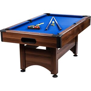GamesPlanet® Biliárdasztal TRENDLINE Kék 6ft 184 x 108 cm GamesPlanet® Biliárdasztal TRENDLINE Kék 6ft 184 x 108 cm