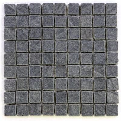 DIVERO Andezit mozaik fekete csempe 1 m2 DIVERO Andezit mozaik fekete csempe 1 m2