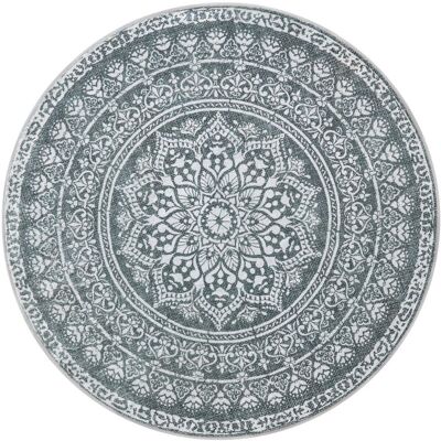 Boho kerek szőnyeg, antracit, csúszásgátló, 160 cm Boho kerek szőnyeg, antracit, csúszásgátló, 160 cm