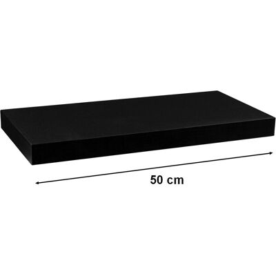 STILISTA Fali polc Volato 50 cm fekete STILISTA Fali polc Volato 50 cm fekete