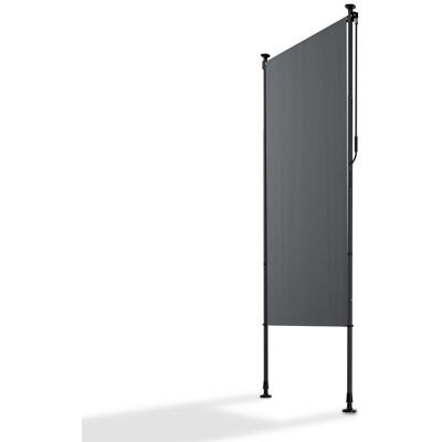 Juskys Erkély napellenző 100 x 228- 316 cm UV védelemmel szürke Juskys Erkély napellenző 100 x 228- 316 cm UV védelemmel szürke
