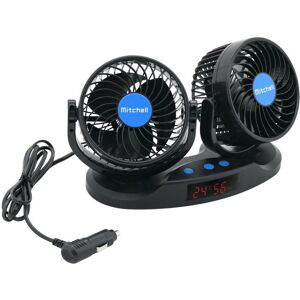 Compass Műszerfal MITCHELL DUO ventilátor hőmérővel 12 V Compass Műszerfal MITCHELL DUO ventilátor hőmérővel 12 V