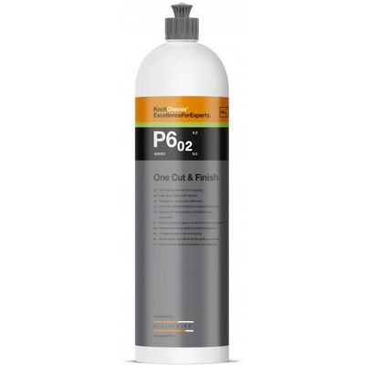 Koch Chemie One Cut & Finish P6.02 egylépéses polírozópaszta (1 l) Koch Chemie One Cut & Finish P6.02 egylépéses polírozópaszta (1 l)