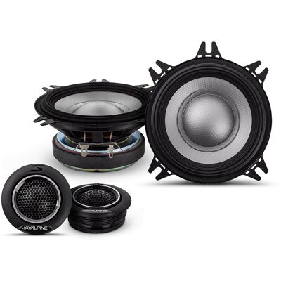 Alpine S2-S40C 10cm Koaxiális autóhangszórókészlet - 2-utas szett Alpine S2-S40C 10cm Koaxiális autóhangszórókészlet - 2-utas szett