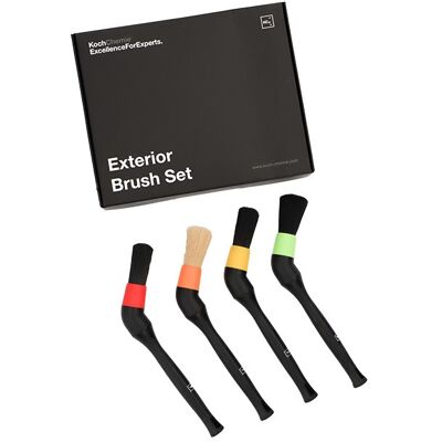Koch Chemie Exterior Brush Set kültéri részletező ecsetkészlet Koch Chemie Exterior Brush Set kültéri részletező ecsetkészlet