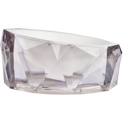 SinDesign Diamond etetőtál házi kedvenceknek, 300ml - fehér SinDesign Diamond etetőtál házi kedvenceknek, 300ml - fehér