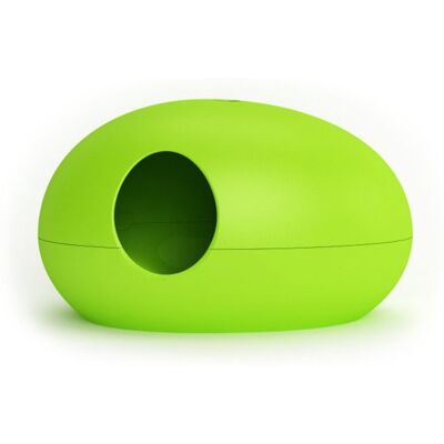 Poopoopeedo Macska WC - Modern zöld design - Nagy testű macskáknak ideális Poopoopeedo Macska WC - Modern zöld design - Nagy testű macskáknak ideális