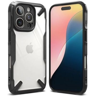 Ringke iPhone 16 Pro Fusion X fekete tok Ringke iPhone 16 Pro Fusion X fekete tok