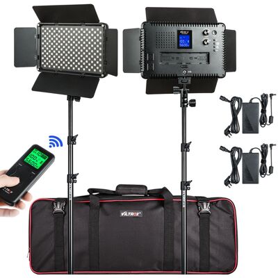 Viltrox VL-S192T LED Light Duo Kit - 3300K–5600K - 45W Viltrox VL-S192T LED Light Duo Kit - 3300K–5600K - 45W