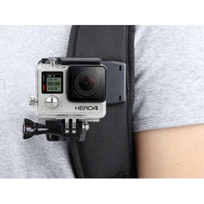 PULUZ Akciókamera / GoPro Hero hátizsák rögzítő klip - forgatható hátizsákra rögzíthető mount PULUZ Akciókamera / GoPro Hero hátizsák rögzítő klip - forgatható hátizsákra rögzíthető mount