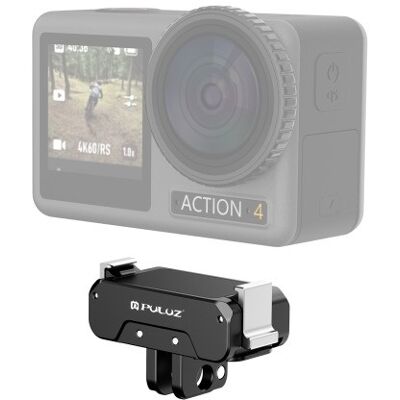 PULUZ DJI Osmo Action 5 Pro / 4/3 Mágneses Gyorskioldó (Fekete) PULUZ DJI Osmo Action 5 Pro / 4/3 Mágneses Gyorskioldó (Fekete)
