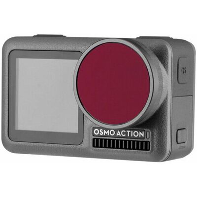 TELESIN DJI Osmo Action piros búvár vízalatti szűrő filter (1db) TELESIN DJI Osmo Action piros búvár vízalatti szűrő filter (1db)