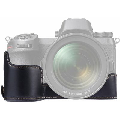 PULUZ Nikon Z6 / Z7 PU Bőr Védőtok (Fekete) PULUZ Nikon Z6 / Z7 PU Bőr Védőtok (Fekete)