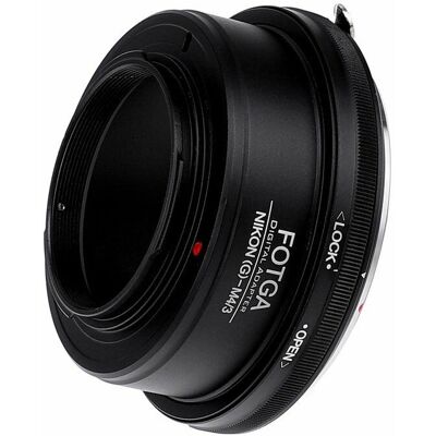 FOTGA Nikon G M4/3 adapter - Micro 4/3 Nikon (G) AI-S átalakító - Nikon(G)-M43 FOTGA Nikon G M4/3 adapter - Micro 4/3 Nikon (G) AI-S átalakító - Nikon(G)-M43