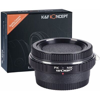 K&F Concept K&F; Concept Pentax PK Nikon F adapter - Nikon DSLR Pentax K átalakító (PK-NIK) K&F Concept K&F; Concept Pentax PK Nikon F adapter - Nikon DSLR Pentax K átalakító (PK-NIK)