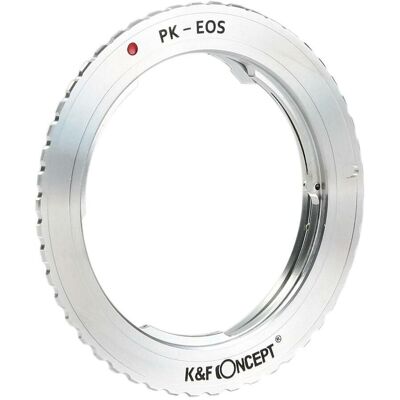 K&F Concept K&F; Concept PENTAX K EOS adapter - Canon EOS EF Pentax PK átalakító, PK-EOS K&F Concept K&F; Concept PENTAX K EOS adapter - Canon EOS EF Pentax PK átalakító, PK-EOS
