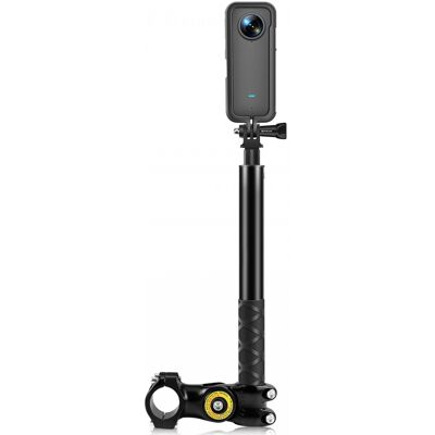 PULUZ Akciókamera (GoPro Insta360, DJI) Motor-bicikli kormány rögzítő-Kar (32cm) PULUZ Akciókamera (GoPro Insta360, DJI) Motor-bicikli kormány rögzítő-Kar (32cm)