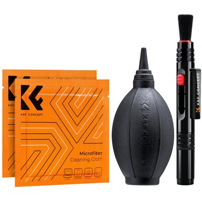 K&F Concept K&F; Concept 3 az 1-ben tisztító készlet (tisztító toll + szilikon légfúvó + mikroszálas törlőkendő) K&F Concept K&F; Concept 3 az 1-ben tisztító készlet (tisztító toll + szilikon légfúvó + mikroszálas törlőkendő)