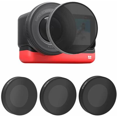 TELESIN Insta360 One R Polár CPL/ ND8/ ND16/ ND32/ szűrő filter - ND + Polarizált szűrő csomag (4db) TELESIN Insta360 One R Polár CPL/ ND8/ ND16/ ND32/ szűrő filter - ND + Polarizált szűrő csomag (4db)