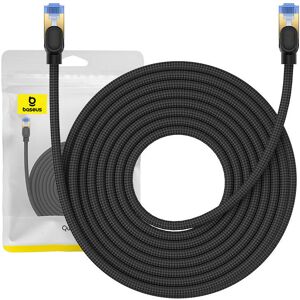 Baseus Nagy Sebességű Ethernet Kábel PCWL-A106 - 10Gbps, 10m, Fekete Baseus Nagy Sebességű Ethernet Kábel PCWL-A106 - 10Gbps, 10m, Fekete