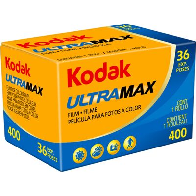 Kodak Ultramax 400 színes negatív film (135-ös, 36 kocka, dobozos kiszerelés) Kodak Ultramax 400 színes negatív film (135-ös, 36 kocka, dobozos kiszerelés)
