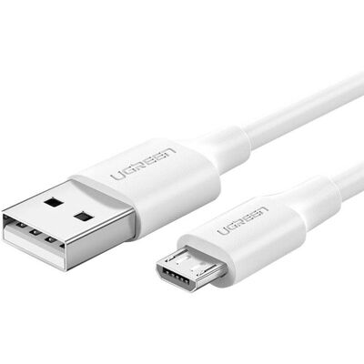 UGREEN USB-Micro USB Kábel, QC3.0, 2.4A, 1.5m (Fehér) UGREEN USB-Micro USB Kábel, QC3.0, 2.4A, 1.5m (Fehér)
