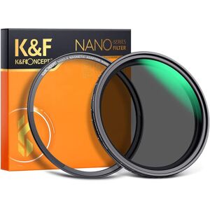 K&F Concept K&F; Concept 72mm ND2-ND32 Variálható Mágneses-ND-szűrő - Nano-X Állítható Natural Density "No X" Filter K&F Concept K&F; Concept 72mm ND2-ND32 Variálható Mágneses-ND-szűrő - Nano-X Állítható Natural Density "No X" Filter