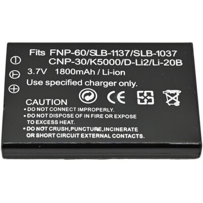 Fujifilm NP-60 1800mAh Akkumulátor -Battery Fujifilm NP-60 1800mAh Akkumulátor -Battery