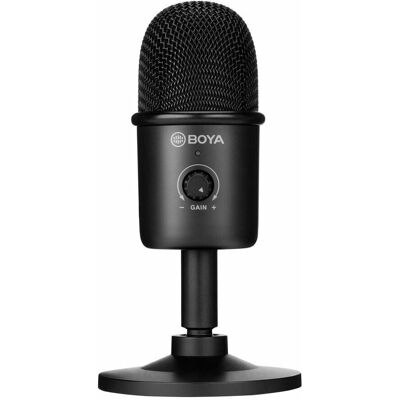 BOYA BY-CM3 USB mikrofon - Kondenzátor - Kardioid - 20-20KHz - Fekete BOYA BY-CM3 USB mikrofon - Kondenzátor - Kardioid - 20-20KHz - Fekete