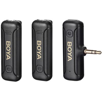 BOYA BY-WM3T2-M2 2.4GHz Vezeték nélküli Mikrofon Kit (Jack 3.5mm) 2+1 BOYA BY-WM3T2-M2 2.4GHz Vezeték nélküli Mikrofon Kit (Jack 3.5mm) 2+1