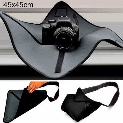 PULUZ Neoprén Kamera és Objektív védő Takaró (Ütésálló Magic Wrap Táska) 45x45cm PULUZ Neoprén Kamera és Objektív védő Takaró (Ütésálló Magic Wrap Táska) 45x45cm
