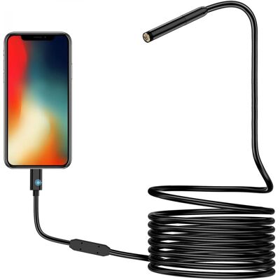 K&F Concept K&F; Concept Endoszkóp Kamera -Apple Lightning – 8mm/ 8 LED - 1m K&F Concept K&F; Concept Endoszkóp Kamera -Apple Lightning – 8mm/ 8 LED - 1m