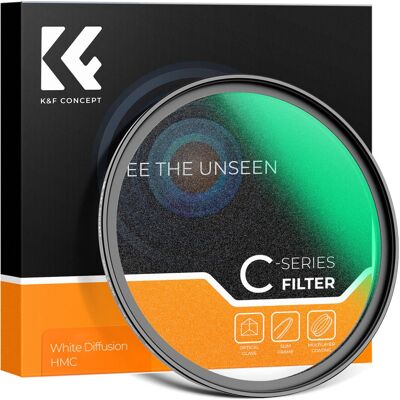 K&F Concept K&F; Concept 82mm White Mist 1/8 szűrő - Nano-X Diffusion Filter K&F Concept K&F; Concept 82mm White Mist 1/8 szűrő - Nano-X Diffusion Filter