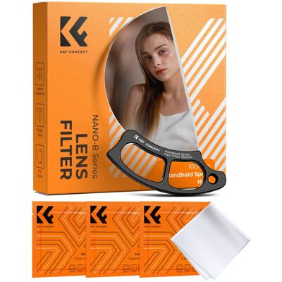 K&F Concept K&F; Concept 100mm kézi Vortex (örvény) speciális effekt szűrő (Nano-Basic, prizma) K&F Concept K&F; Concept 100mm kézi Vortex (örvény) speciális effekt szűrő (Nano-Basic, prizma)