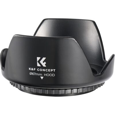 K&F Concept K&F; Concept 67mm-es menetes objektív napellenző K&F Concept K&F; Concept 67mm-es menetes objektív napellenző