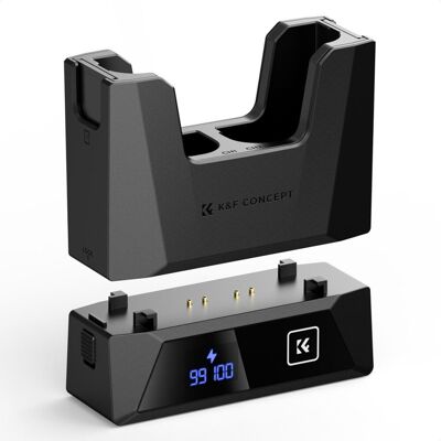 K&F Concept K&F; Concept Canon LP-E6NH Dupla Töltő – 18W-os gyors, kettős, hordozható akkumulátortöltő K&F Concept K&F; Concept Canon LP-E6NH Dupla Töltő – 18W-os gyors, kettős, hordozható akkumulátortöltő