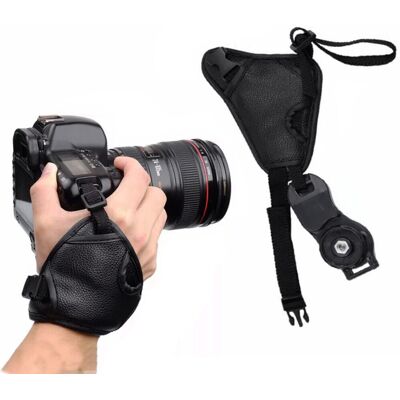 PULUZ Kamera Bőr kézpánt/ csuklópánt - Fotós DSLR holster handstrap PULUZ Kamera Bőr kézpánt/ csuklópánt - Fotós DSLR holster handstrap