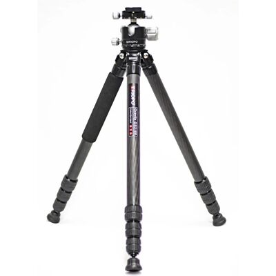 TRIOPO GS3108 Carbon Fiber Szénszálas Tripod +X40 Gömbfej (132cm Állvány) TRIOPO GS3108 Carbon Fiber Szénszálas Tripod +X40 Gömbfej (132cm Állvány)