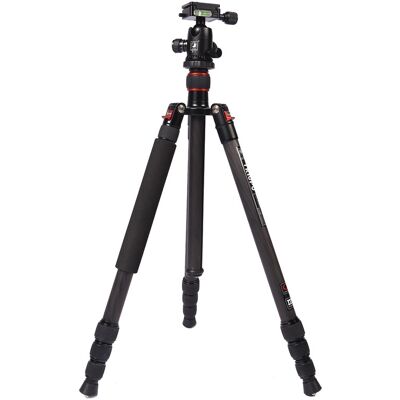 TRIOPO GT-2504X8 Carbon Fiber Szénszálas Tripod/ Monopod +B1 Gömbfej (168cm Állvány) TRIOPO GT-2504X8 Carbon Fiber Szénszálas Tripod/ Monopod +B1 Gömbfej (168cm Állvány)