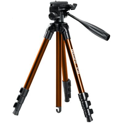 TRIOPO K168 alumínium tripod - 140cm állvány (narancssárga) TRIOPO K168 alumínium tripod - 140cm állvány (narancssárga)