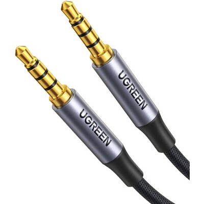 UGREEN AV183 mini jack 3,5mm-es kábel, AUX, 3 m (fekete) UGREEN AV183 mini jack 3,5mm-es kábel, AUX, 3 m (fekete)