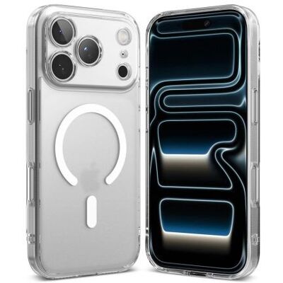 Ringke iPhone 17 Pro Max tok Fusion mágneses matt átlátszó Ringke iPhone 17 Pro Max tok Fusion mágneses matt átlátszó