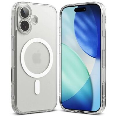 Ringke iPhone 17 tok Fusion mágneses matt átlátszó Ringke iPhone 17 tok Fusion mágneses matt átlátszó