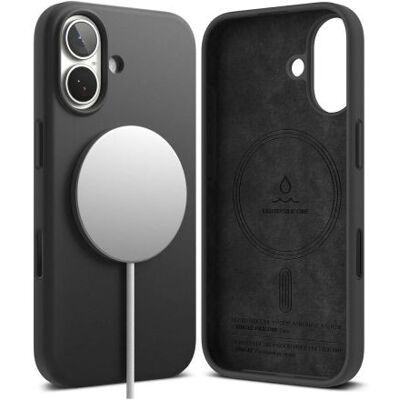 Ringke iPhone 17 tok szilikon mágneses (fekete) Ringke iPhone 17 tok szilikon mágneses (fekete)