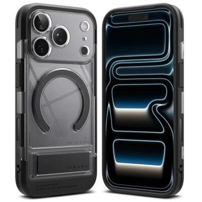Ringke iPhone 17 Pro tok UX mágneses Smoke (fekete) Ringke iPhone 17 Pro tok UX mágneses Smoke (fekete)