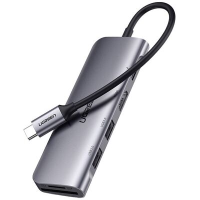 UGREEN CM195 Adapter hub USB-C - HDMI, 2x USB-A 3.0, SD/TF, PD UGREEN CM195 Adapter hub USB-C - HDMI, 2x USB-A 3.0, SD/TF, PD